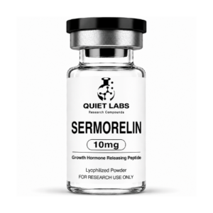 SERMORELIN 10mg vial - Quiet Labs research peptides and compounds