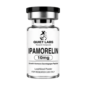 IPAMORELIN 10mg vial - Quiet Labs research peptides and compounds