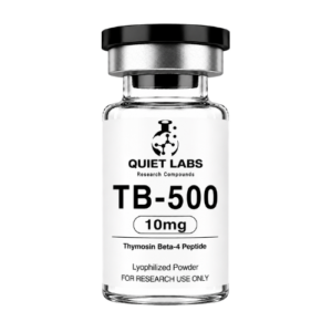 TB-500 10mg vial - Quiet Labs research peptides and compounds