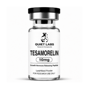TESAMORELIN 10mg vial - Quiet Labs research peptides and compounds