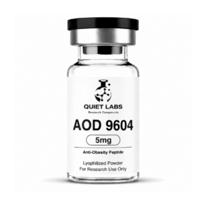 AOD 9604 5mg vial - Quiet Labs research peptides and compounds
