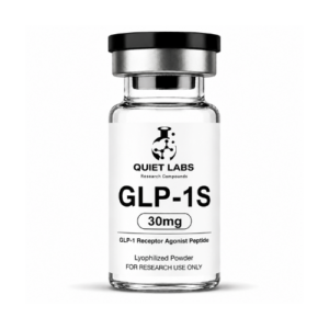 GLP-1S 10mg vial - Quiet Labs research peptides and compounds