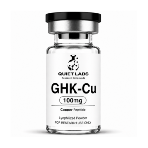 GHK-Cu 100mg vial - Quiet Labs research peptides and compounds