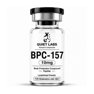 BPC-157 10mg vial - Quiet Labs research peptides and compounds