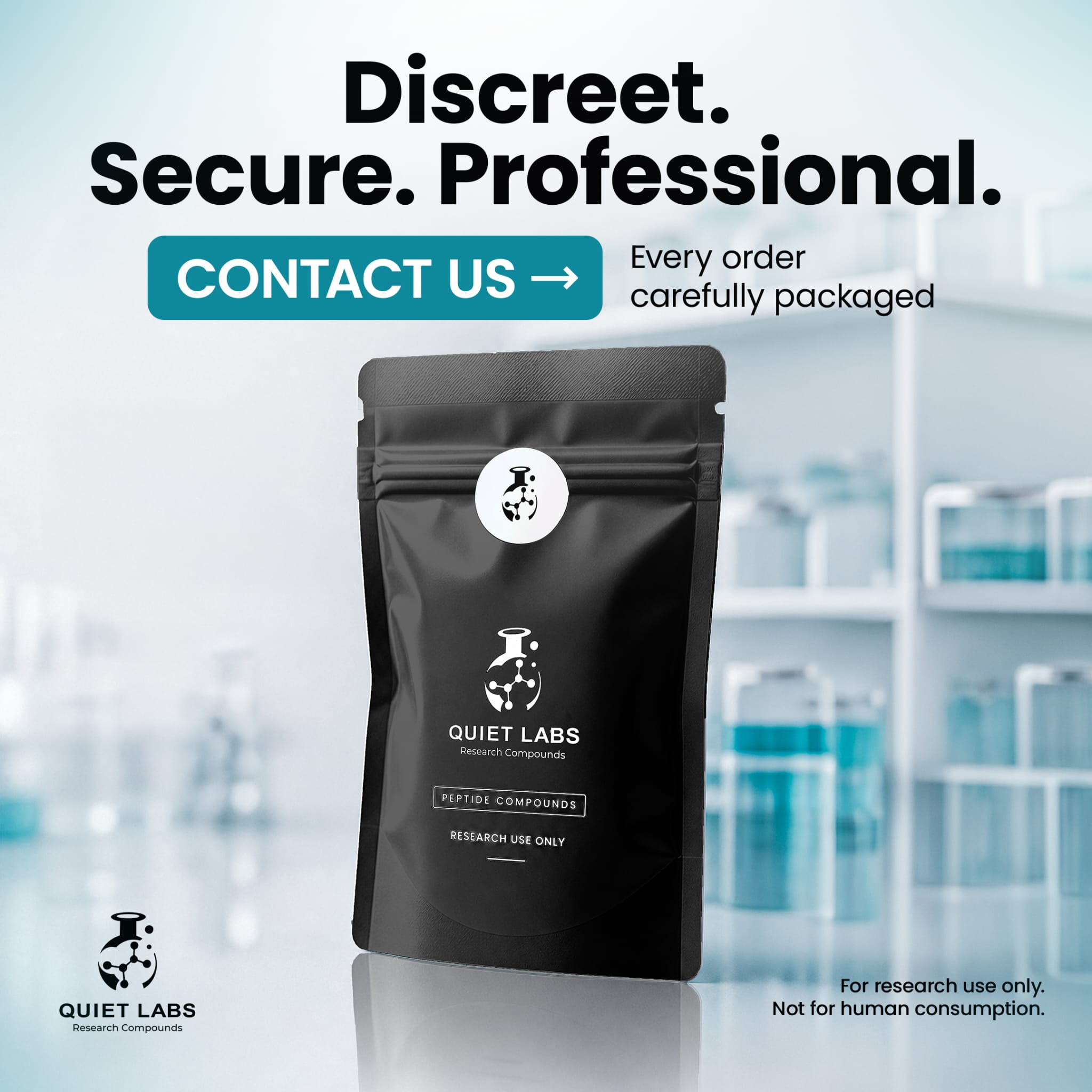 Quiet Labs Research quality and testing documentation