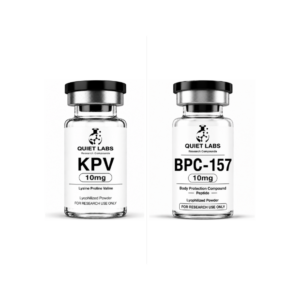 Gut Repair Stack vials - KPV 10mg and BPC-157 10mg - Quiet Labs research peptides and compounds