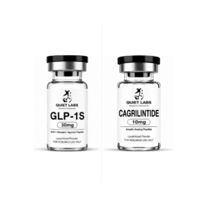 Metabolic Duo vials - GLP-1S 10mg and Cagrilintide 10mg - Quiet Labs research peptides and compounds